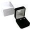 6 Black Velvet Earring Boxes Displays Showcase Gift Box
